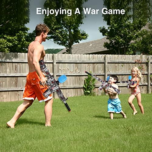 大得価，最新作 自動電動ジェルボール玩具ガン、ゴーグル&4万水玉付M 4