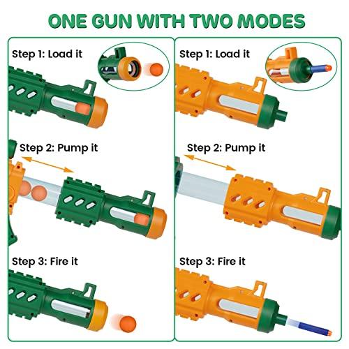 子供向けの恐竜シューティングゲーム、5 6 7 8 9 10歳の男の子向けのターゲットゲームのおもちゃ、6-8歳の子供向けの泡弾付き2 PKトイガン屋内屋外活動、5歳 子供向けの恐竜シューティングゲーム 10歳の男の子向けのターゲットゲームのおもちゃ 8歳の子供向けの泡弾付き2 PKトイガン屋内屋外活動