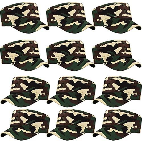 6/12 pcs Birthday Party Hats Army Cadet Soldier Theme Party hat Favors