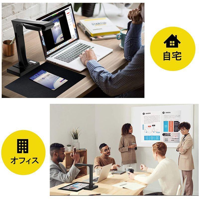 Czur Et18 Pro ドキュメントスキャナー 1800万画素 ブックスキャン 自動平坦化 歪み補正 Wi Fiを経由してクラウドに保存 Pia Store 通販 Yahoo ショッピング