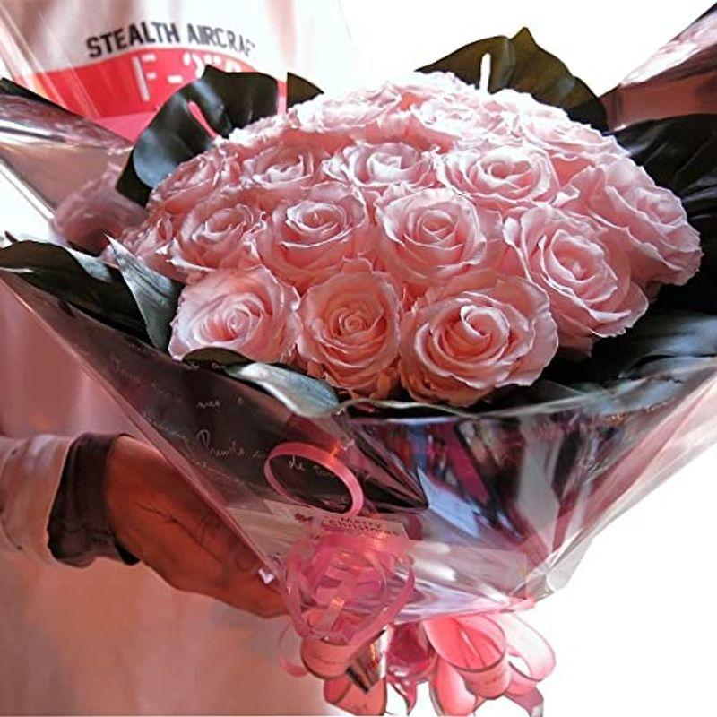 11760円 クリスマスツリー特価！ 水色バラ 花束風 結婚祝い プレゼント ハート プリザーブドフラワー