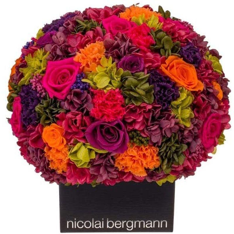 Nicolai Bergmann ニコライバーグマン プリザーブド フラワー キューブ アレンジメント Chic Multi Mix シック Pia Store 通販 Yahoo ショッピング