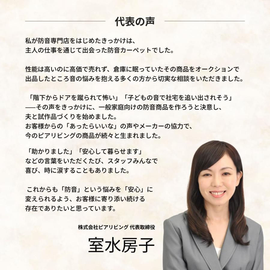 日東紡マテリアル 防音マット 防音カーペット 静床プレミア50cm×50cm 1