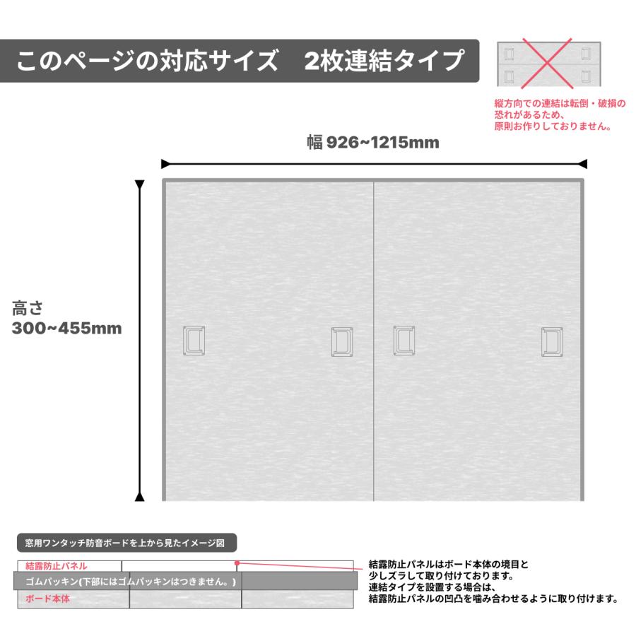 防音専門ピアリビング 防音パネル 防音材 窓用ワンタッチ防音ボード 2