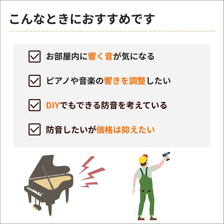 ☆値下げ☆ ピアリビング　吸音ボード　40×40 防音専門ピアリビング パネル 防音 簡易防音 吸音材 遮音シート