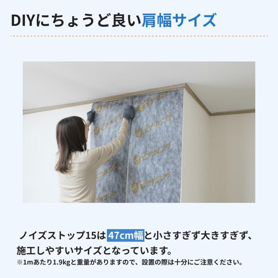 遮音(防音)シート、束、筋交い金具、養生テープまとめて 防音専門ピアリビング 防音シート 遮音シート ノイズストップ15 1.5mm