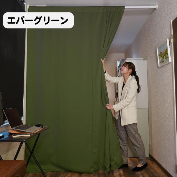 防音専門ピアリビング カーテン 遮光カーテン 間仕切りカーテン