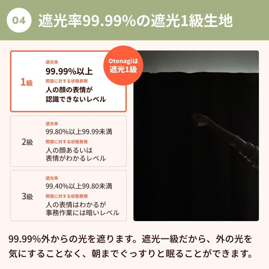 防音カーテン 遮音カーテン Otonagi 旧コーズプレミア 既製サイズ 幅110×丈135cm 1枚 完全遮光 遮光1級 窓 断熱 遮熱 遮音 騒音対策 ピアノ 子供 楽器 声 最強の画像