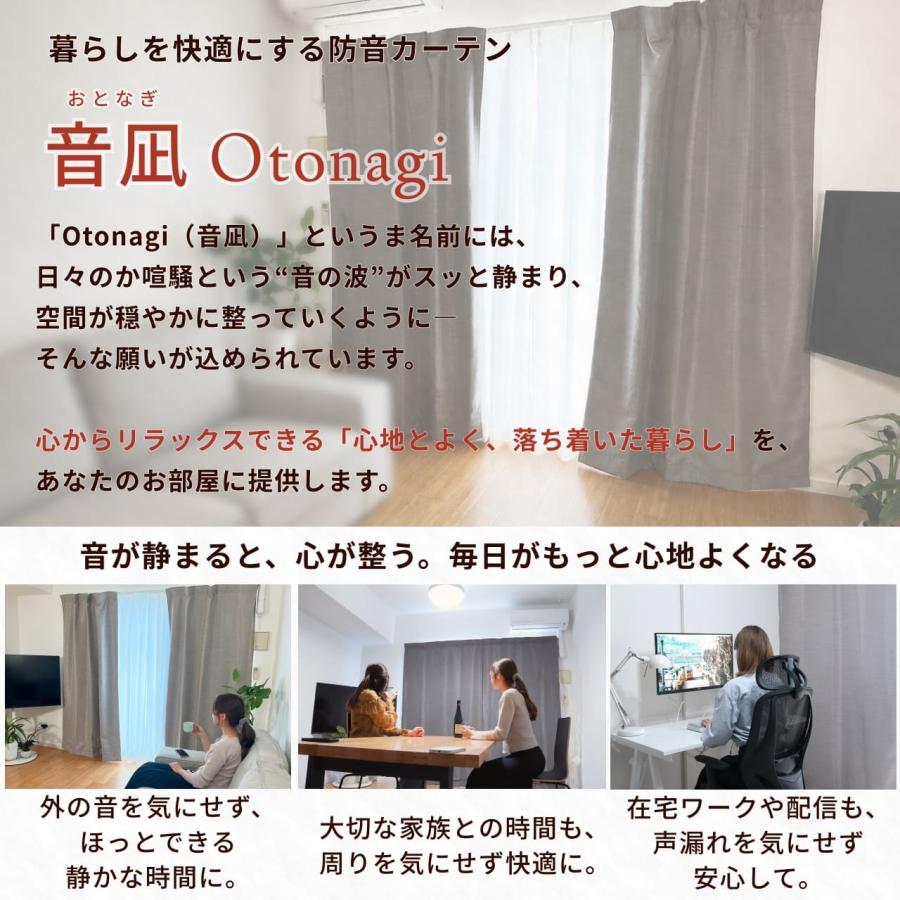防音専門ピアリビング 防音カーテン 遮音カーテン Otonagi 旧コーズ