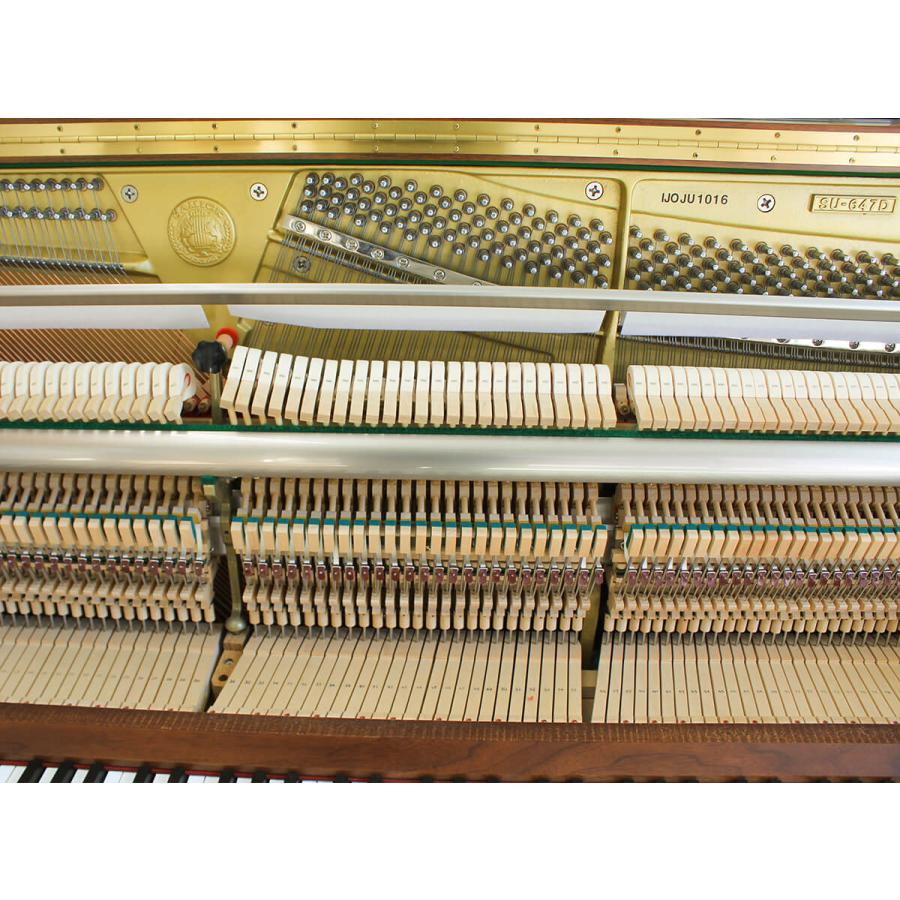 SAMICK／訳あり中古／サミックピアノ SU647D #IPJ00330／中古／20万円台／アップライト／スタンダード／木目／・初回調律無料・サービス付属品6点セット_7