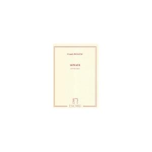 ピアノ 楽譜 プーランク | ソナタ (2台4手) Sonate : 楽譜専門店 
