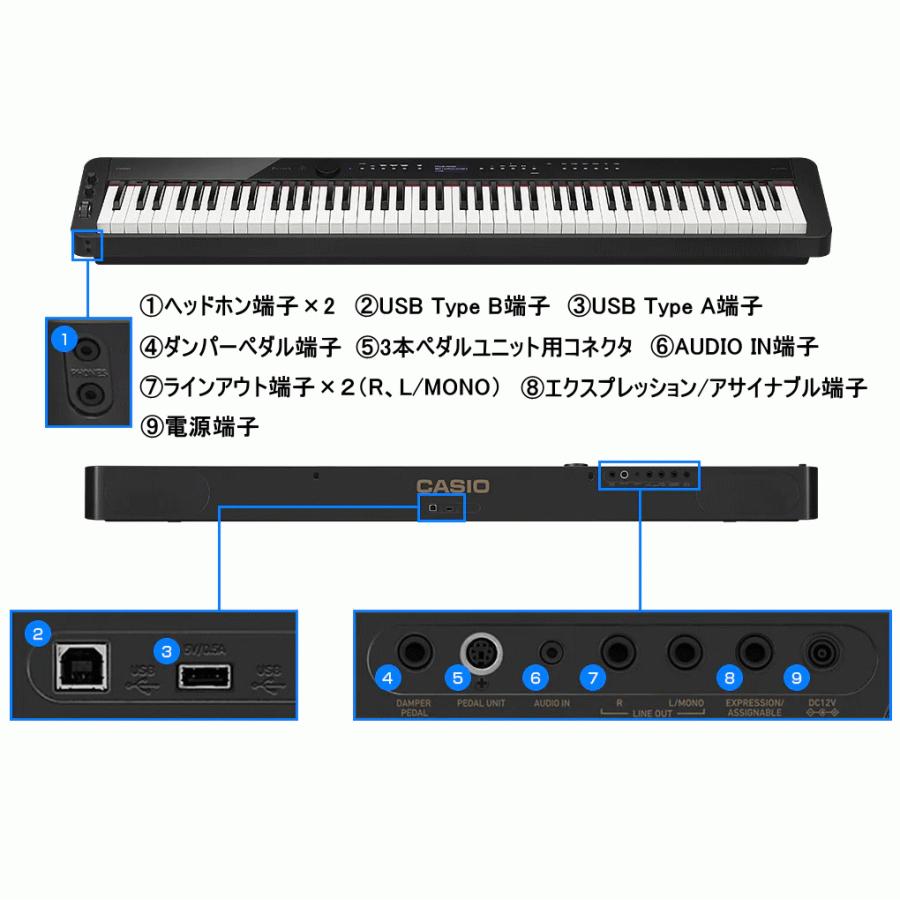 CASIO 【新品】電子ピアノ 88鍵盤 【最短翌日お届け】カシオ