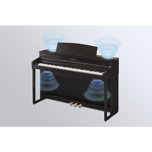 【不要ピアノ引取・組立設置配送無料】カワイ KAWAI 電子ピアノ CA501A プレミアムホワイトメープル調 88鍵盤｜pianoplaza｜07