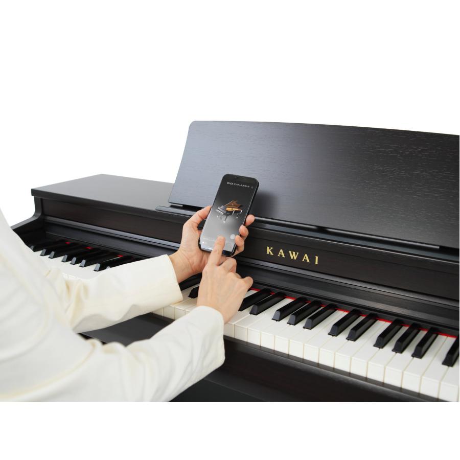 【特大セール終了間近】電子ピアノ 88鍵盤 新品 　カワイ KAWAI CN201R プレミアムローズウッド【Lomiy ロミィ】 | KAWAI | 13