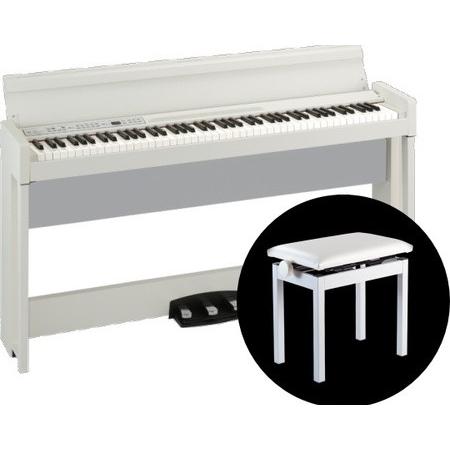 電子ピアノ コルグ お得 デジタルピアノ 最高の品質 + C1AirWH 高低自在椅子PC-300WH