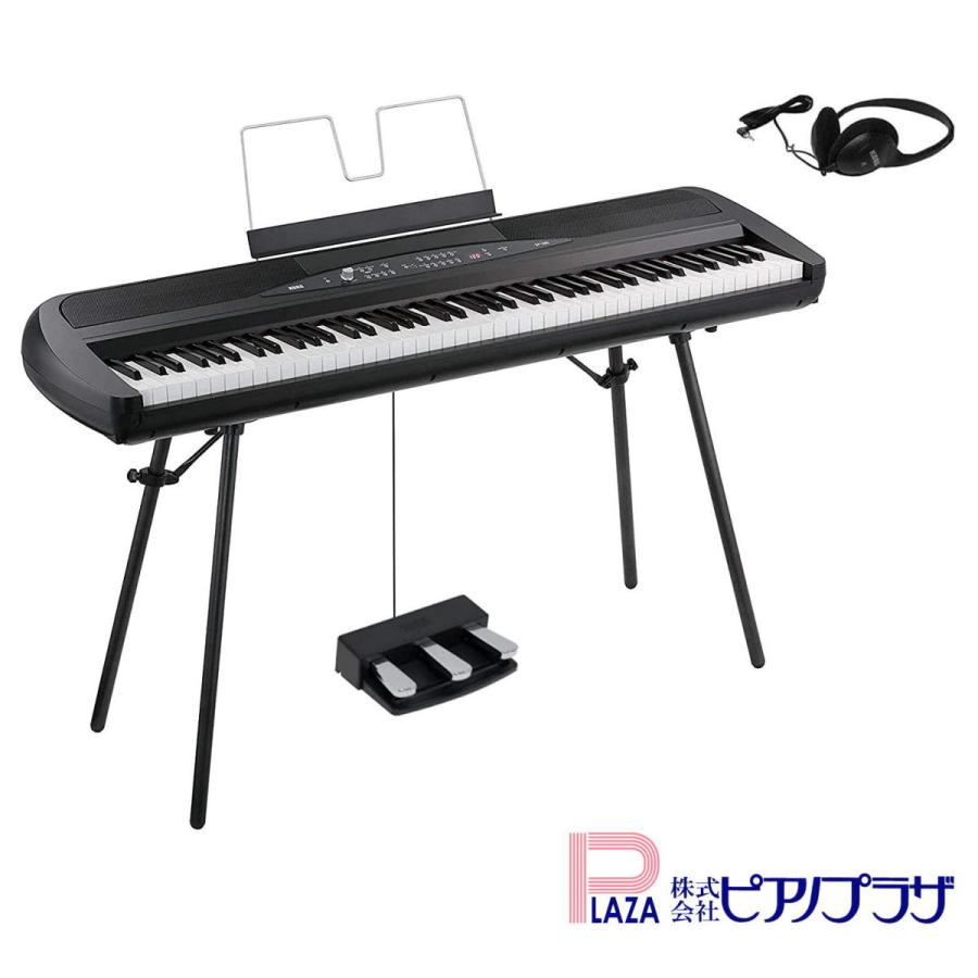 最短翌日お届け】コルグ KORG 電子ピアノ デジタルピアノ SP-280BK 3本