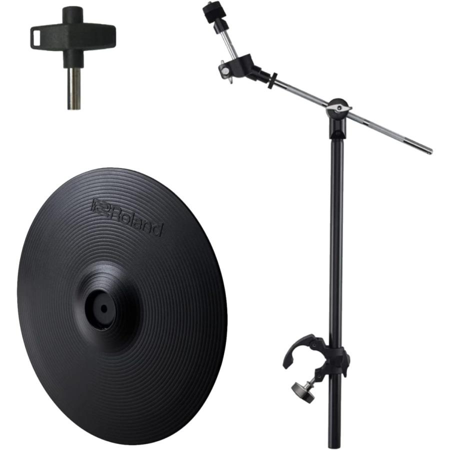 Roland ローランド - V-Drums V-Cymbal シンバルパッド CY-12C-BK