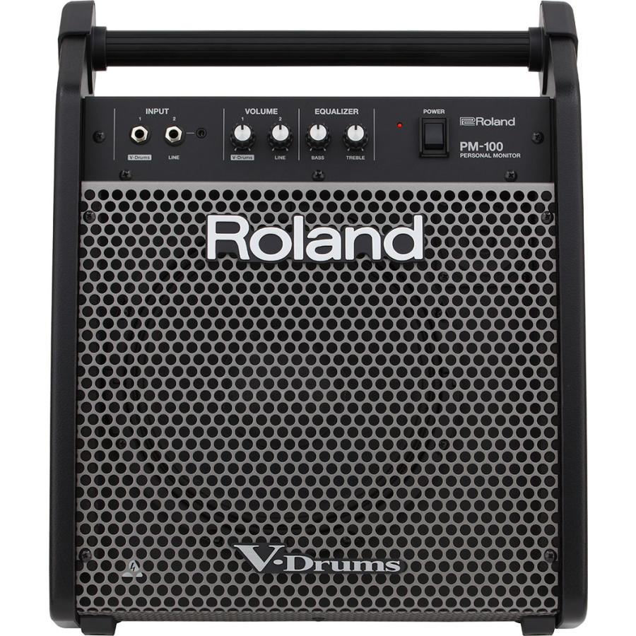 半額SALE☆ Roland ローランド Personal Drum V-Drums Monitor PM-100 モニター・スピーカー 電子ドラム用アンプ ドラム CYMPAD OPTRIDE オプティマイザー シンバルワッシャー ライド 2個セット