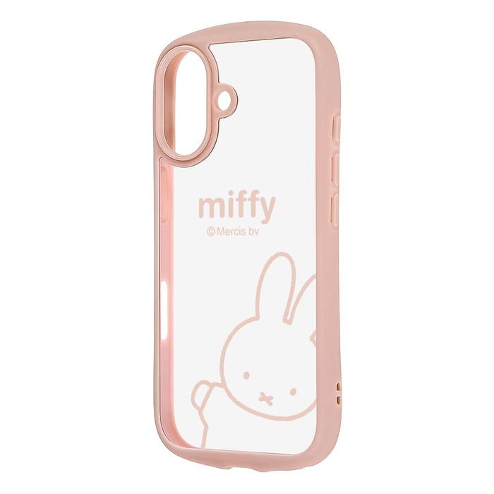iPhone17 ケース ミッフィー  Puffull 衝撃吸収 バンパー ハイブリッドケース  ミッフィー