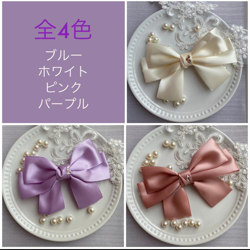 ラインストーンリボンクリップ |  | 03