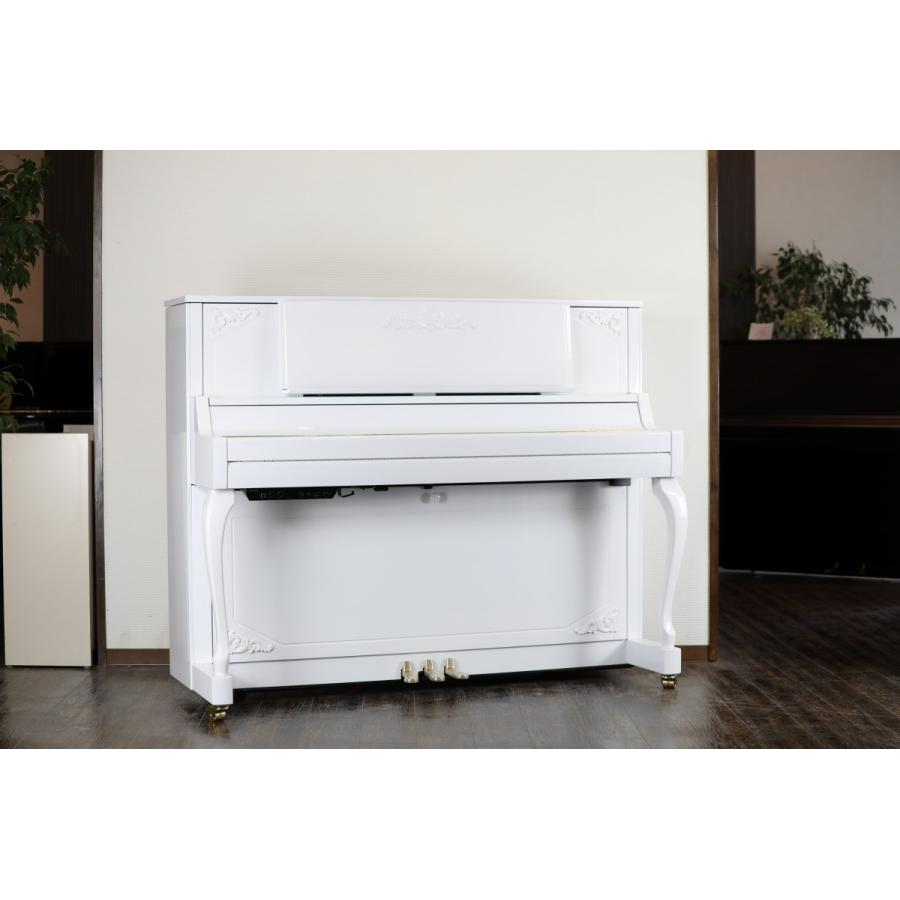 白いアップライトピアノ♪「ケアリー」 : デザインピアノ工房 - 通販