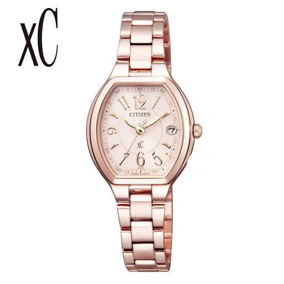 シチズン クロスシー エコドライブ ソーラー 電波 レディース レディース 時計のピアザ Es9365 54w 電波 時計