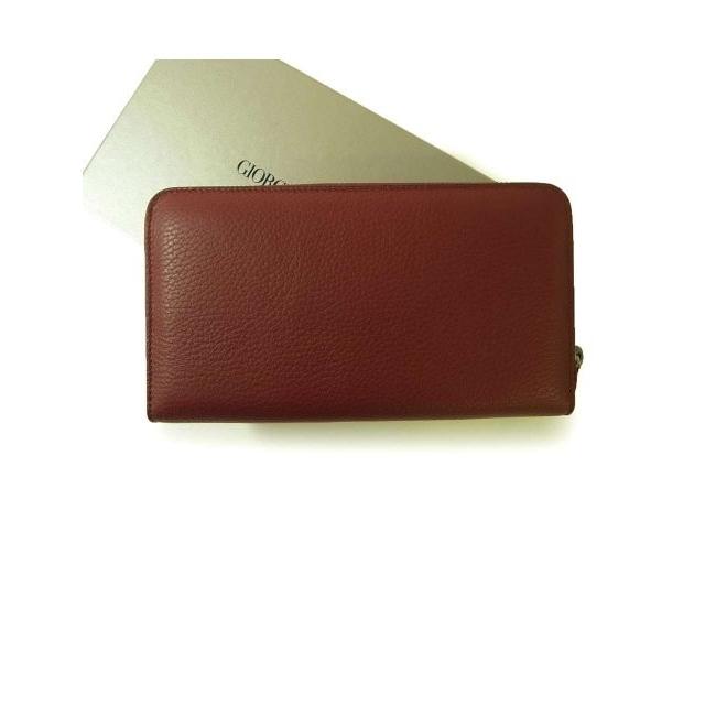 ジョルジオ・アルマーニ　長財布　新品未使用 GIORGIO ARMANI 長財布 ジョルジオアルマーニ ブランド ジッパー