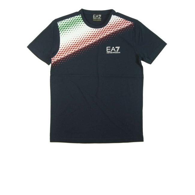 アルマーニ Tシャツ メンズ フラッグ 国旗 イタリア エンポリオアルマーニ Ea7 743 1 Piazza 通販 Yahoo ショッピング