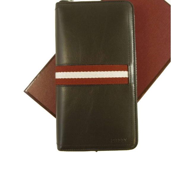 バリー　長財布　ラウンドファスナー Bally バリー BALLY 財布 長財布 リボン ラウンドジップ