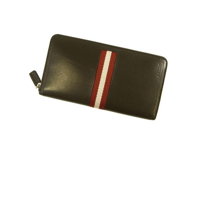 Bally バリー 長財布 メンズ ラウンドファスナー : Piazza