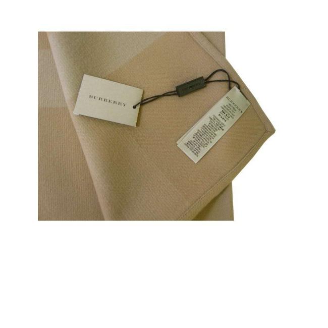 BURBERRY バーバリー ケープ 大判ストール ウール ラップ