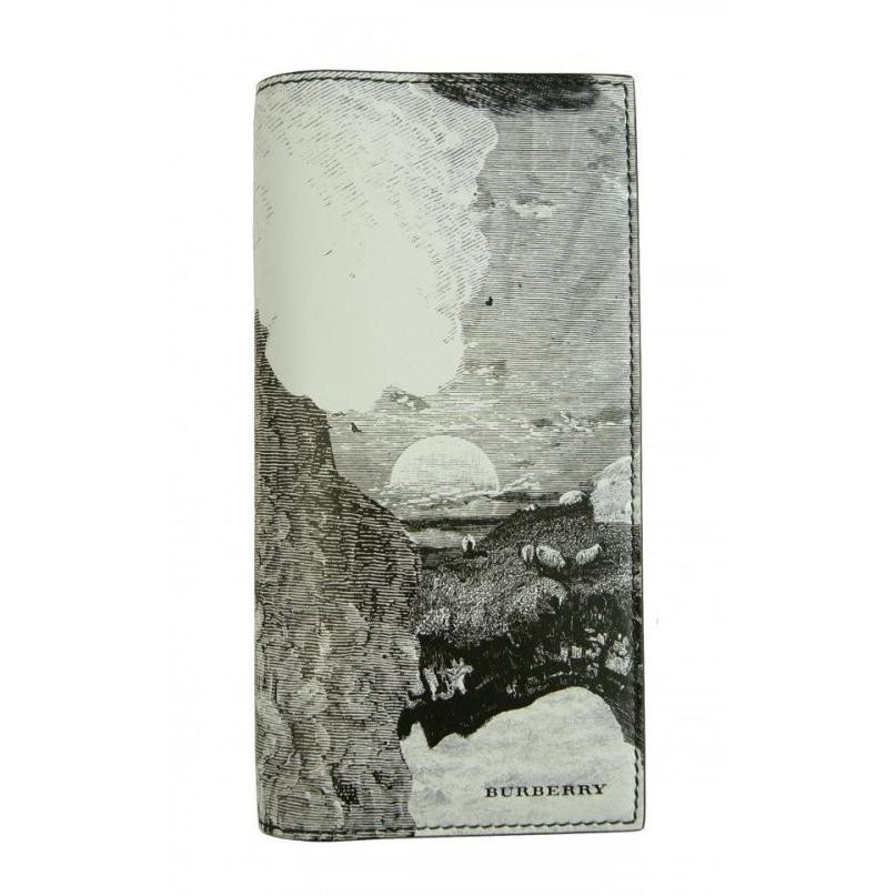 バーバリー 長財布 メンズ 二つ折 カード大容量 ランドスケーププリント : br1402-1 : Piazza - 通販 - Yahoo!ショッピング