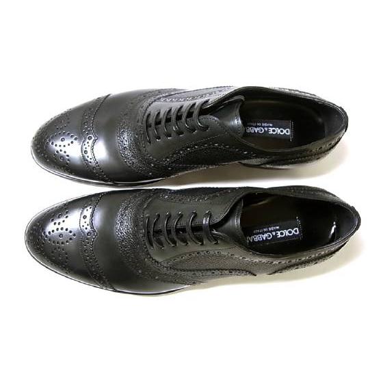 ドルガバ 【セール】美品 スタッズ付き ブラック シューズ メンズ Dolce&Gabbana メンズシューズ