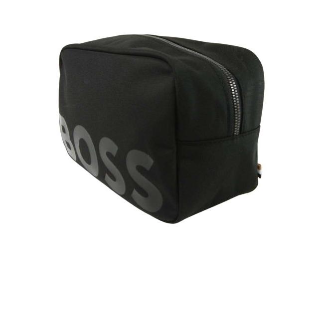 新品】ヒューゴ ボスHUGO BOSS 黒 ナイロン ポーチ