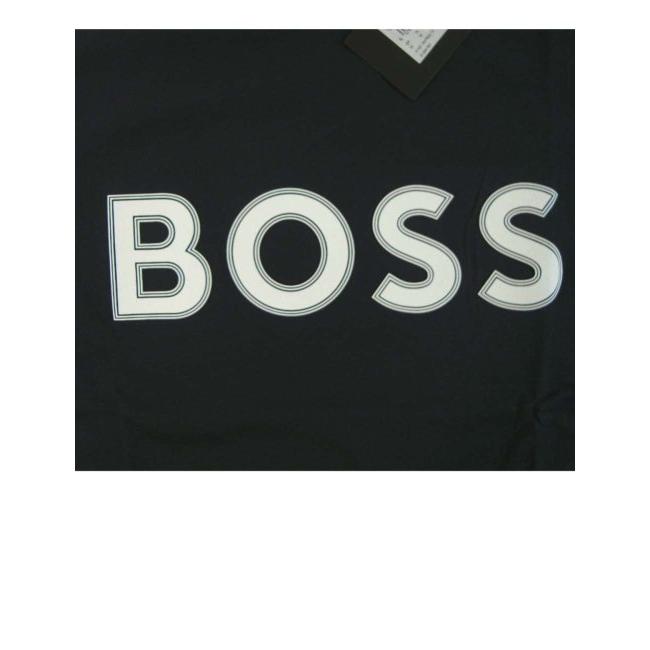 ヒューゴ ボス Tシャツ 半袖 Tee1 メンズ コットン Regular Fit BOSSロゴ｜piazza｜03