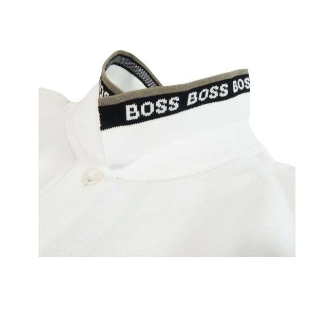 BOSS GOLF ホワイト ポロシャツ HUGO BOSS ヒューゴ ボス ポロシャツ メンズ PADDY ゴルフ