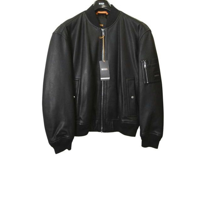 HUGO BOSS ヒューゴ ボス ブルゾン ジャケット レザー JUGE HUGO BOSS ヒューゴ ボス ブルゾン ジャケット レザー JUGE