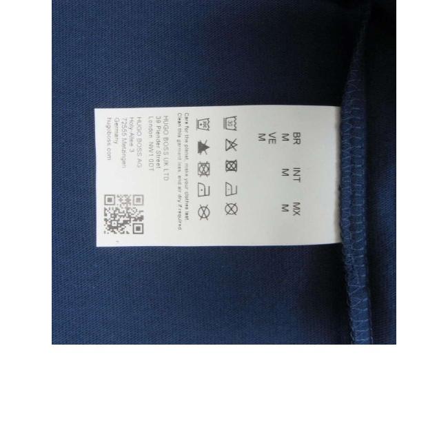 ヒューゴボス ブルーTシャツ 新品 値札付き