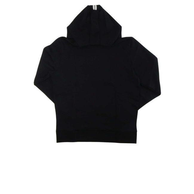 BOSS フード付きパーカー 黒 BOSS☆ボス オーガニックコットン フード スウェット パーカー (Hugo