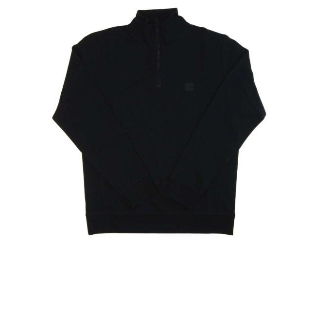 HUGO BOSS ヒューゴ ボス スウェットシャツ ジップネック コットン