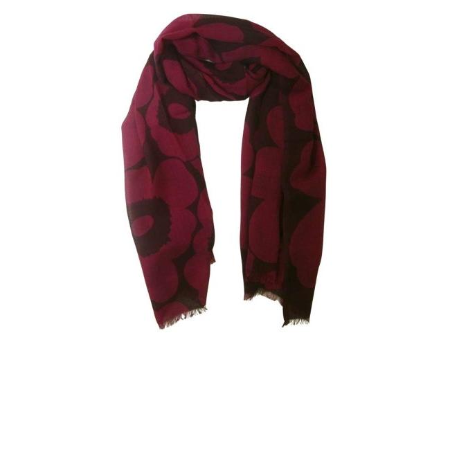 marimekko マリメッコ ストール スカーフ ショール 花柄 毛100% Ainainen Unikko ショール | Maija Isola | Marimekko