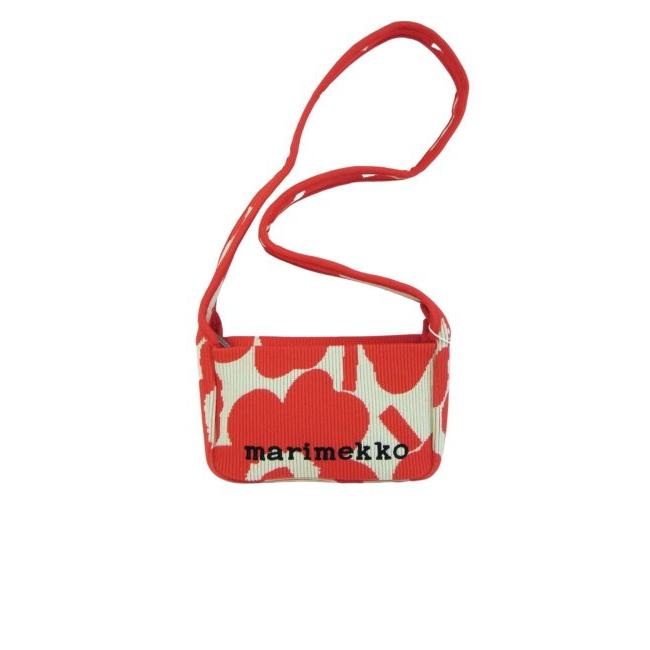 marimekko マリメッコ ミニショルダーバッグ ニット ジャガード