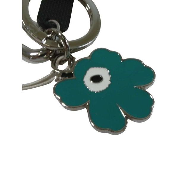 マリメッコ marimekko ウニッコ キーホルダー　キーチェーン ターコイズ マリメッコ marimekko ウニッコ キーホルダー キーチェーン