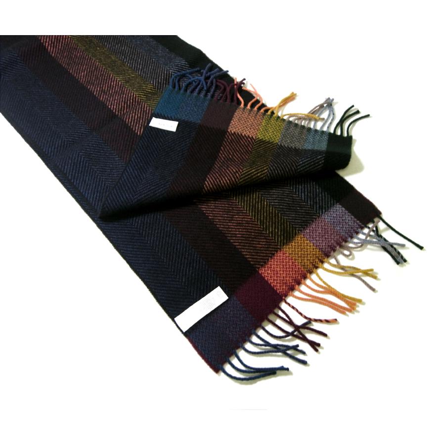 Paul Smithポールスミス ウールマフラーシグネチャーストライプ 新品同様 Paul Smith PAUL SMITH ポールスミス スカーフ マフラー