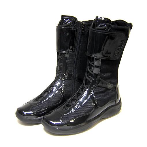 prada 美品　ブーツ　35.5サイズ PRADA プラダ 靴 レディス ブーツ 35.5（日本サイズ約22.5cm