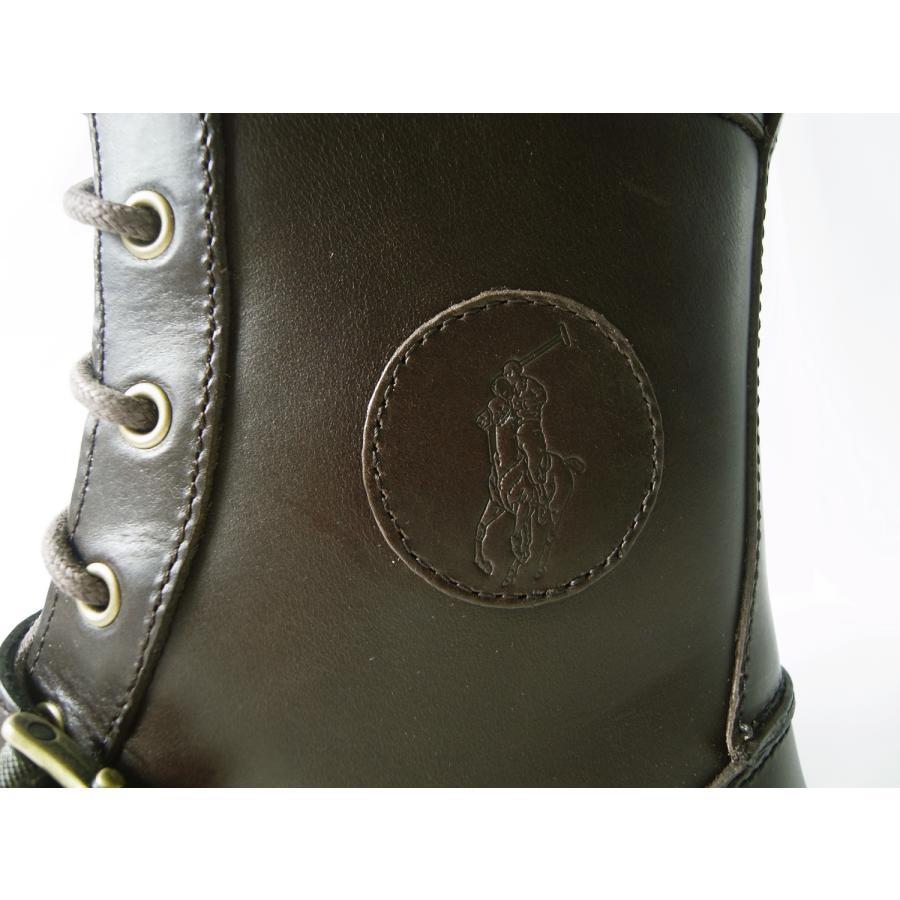 【未使用品】ラルフローレンコレクション　ブーツ　24cm ワイズ狭め POLO RALPH LAUREN ポロラルフローレン ブーツ レザー メンズ 靴
