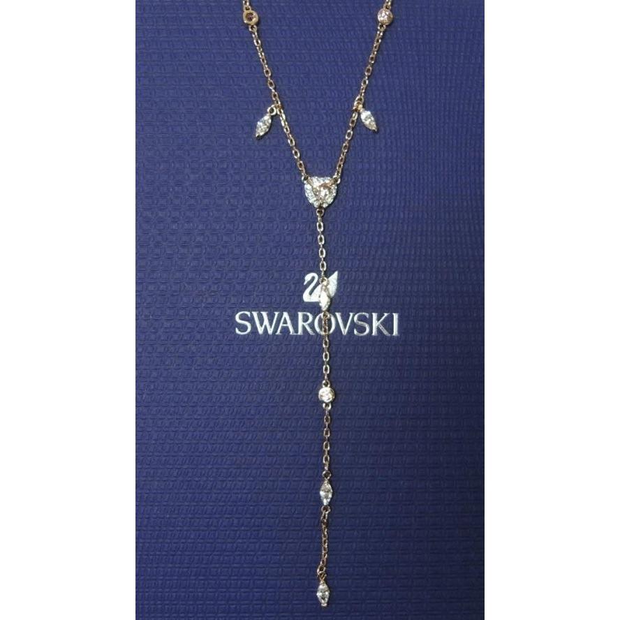 SWAROVSKI スワロフスキー ネックレス Y字 ハート レディース 