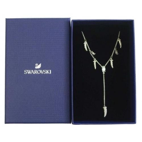 SWAROVSKI スワロフスキー ペンダント Y字 ネックレス Polar