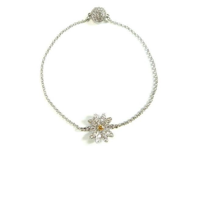 スワロフスキー ブレスレット バングル Remix Collection リミックス デイジー Flower フラワー 花 Sw678 1 Piazza 通販 Yahoo ショッピング