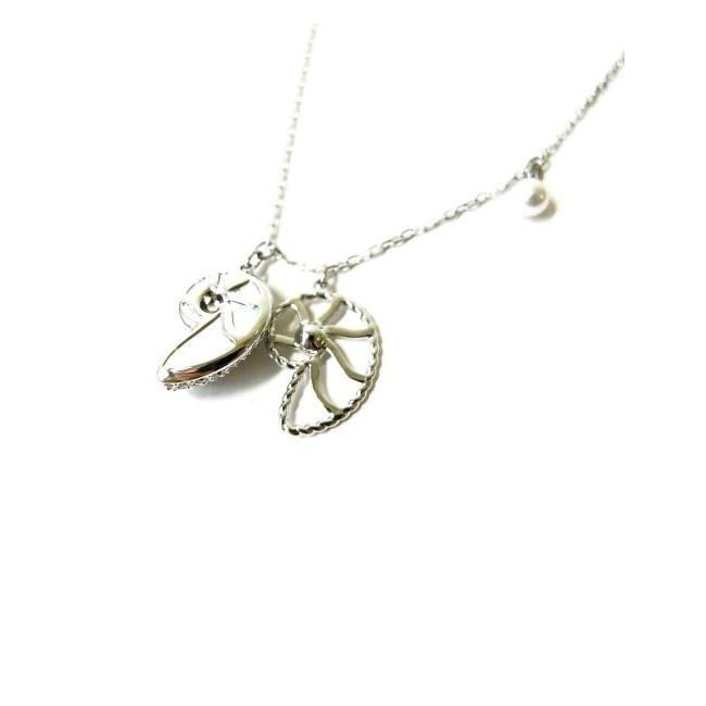 SWAROVSKI スワロフスキー ネックレス ペンダント Shell